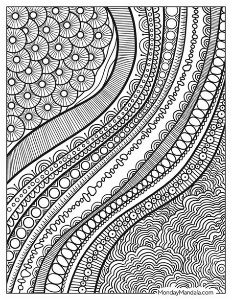 30 Zentangle Coloring Pages Free Pdf Printables In 2023 Coloring