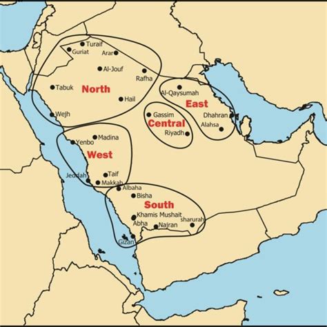 Arabian Desert Location On World Map United States Map