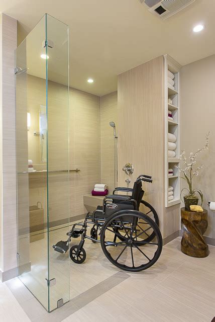 That buildings and environments can be designed to meet the needs of all users. accessible, barrier free, aging-in-place, universal design ...