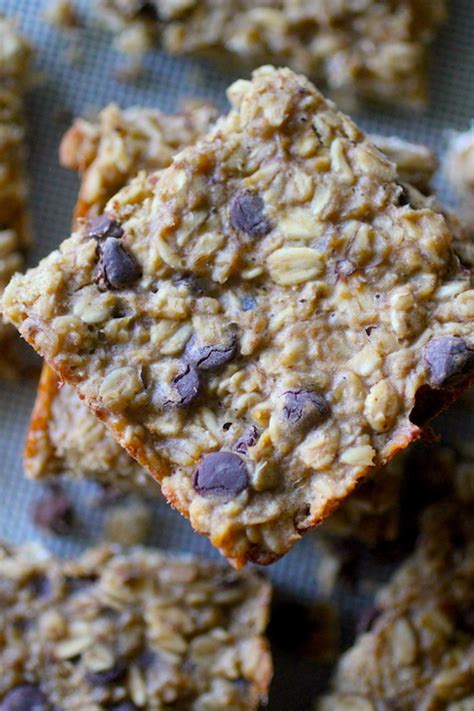 They are flourless, eggless, butterless and ready in about 30 minutes. 5 Ingredient Banana Oatmeal Breakfast Bars | Dashing Dish