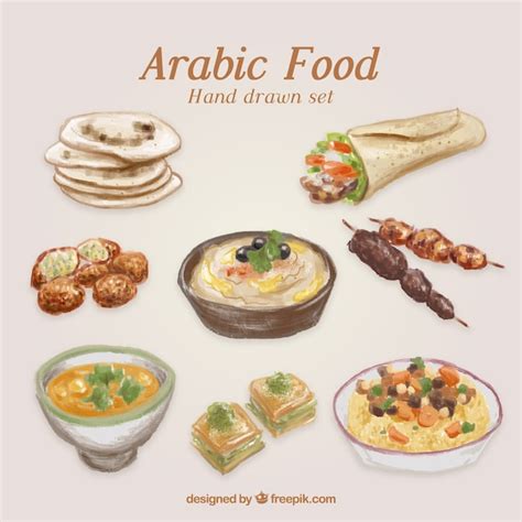 Arab Food Menu