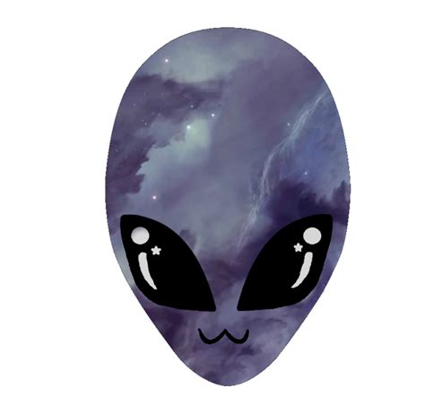 Smiling Purple Alien Face Clipart Png Transparent Background 700x683px