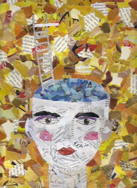 Torn Paper Collages Paper Collage Magazine Collage