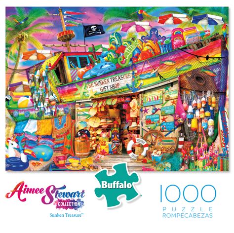 Buffalo Games Aimee Stewart Sunken Treasure 1000 Piece