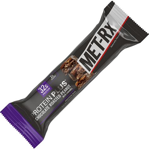 Met Rx Chocolate Roasted Peanut With Caramel Protein Bars 9 Bars