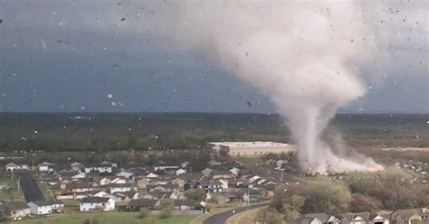 Drone Camera Captures Devastating Tornado From The Air Seriously