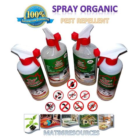 TOP KILLER BOSS SPRAY Camay Spray Serangga Organic Kutu Kucing