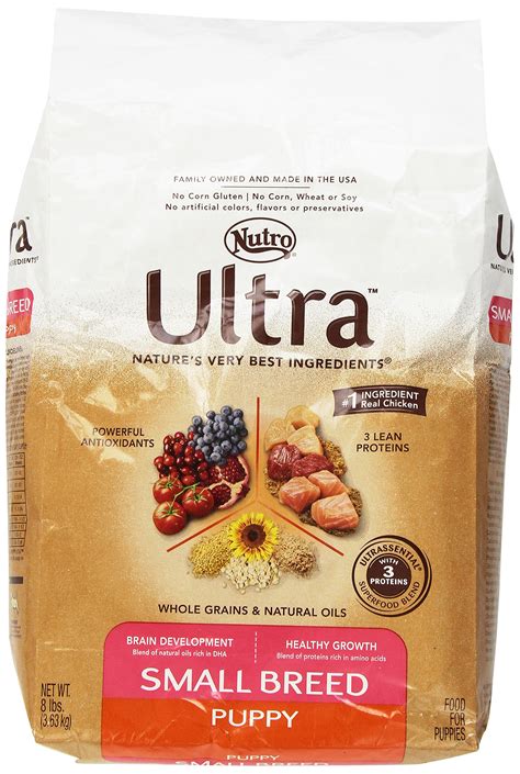 They also produce and many different flavors depending on the food line. Nutro Ultra Puppy Dry Dog Food | eBay