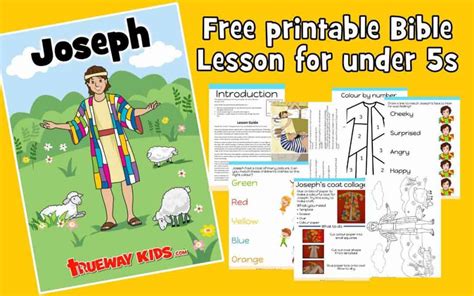 Joseph Free Bible Lesson For Kids Trueway Kids