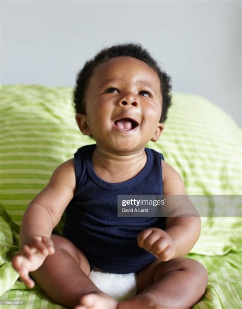 Laughing African American Baby Photo Getty Images