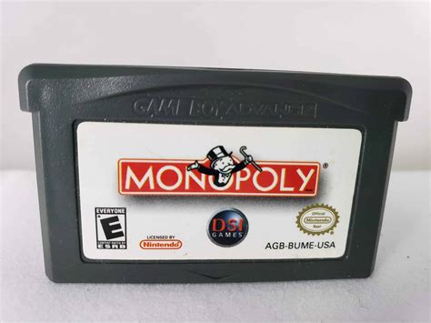 Game Boy Advance Monopoly Geek Is Us
