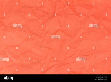 Orange Crumpled Paper Texture Background Stock Photo Alamy