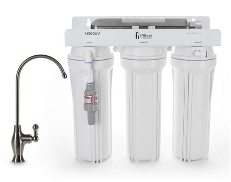 Uv Drinking Water Filtration Purifier System 4 Stage Filter And Sterilize