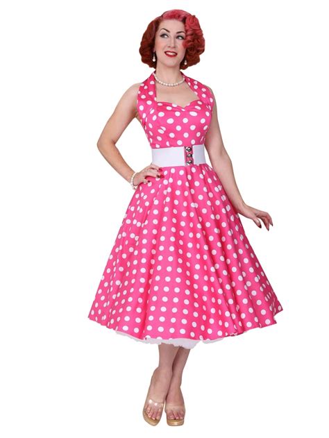 Pink Polka Dot Dress Fashion Dresses