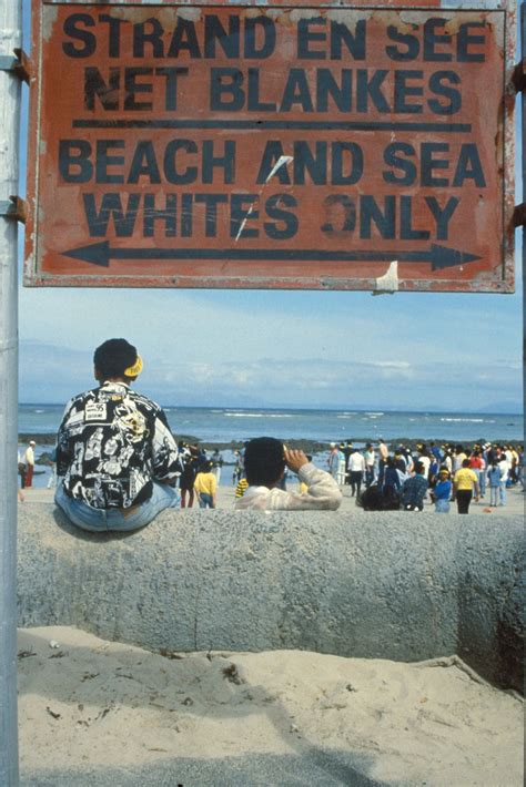 South African Apartheid Beach Photo Beforeafter