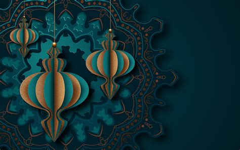 Islamic Greeting Card Mandala Design For Ramadan 999421 Vector Art At
