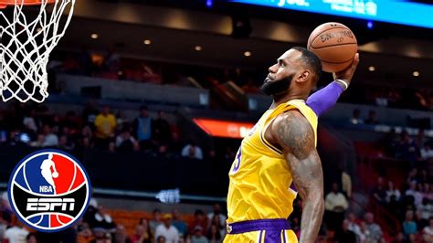 Personalize the schedule to see your favorite teams. LeBron James scores 51 points in Lakers' win vs. Heat ...