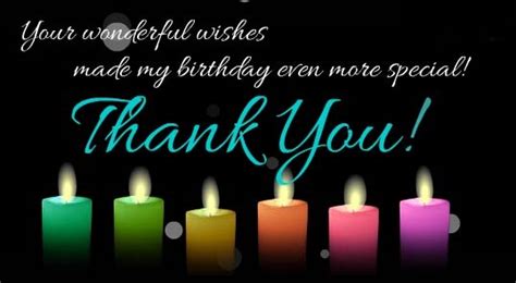 My thanks to everyone who wished me a happy birthday yesterday. Thank you for Birthday wishes