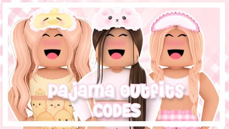 Aesthetic Pajama Codes For Roblox And Bloxburg Youtube