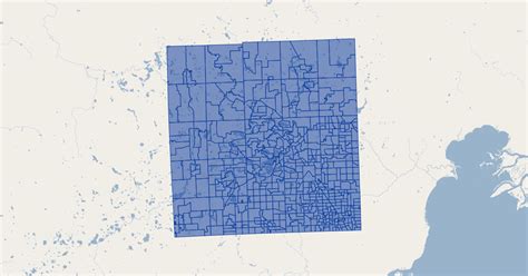 oakland county michigan voting precinct gis map data oakland county michigan koordinates