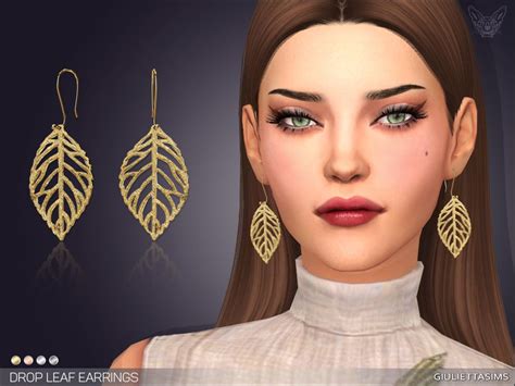 Pin By The Sims Resource On Sims4 Cc In 2021 Sims 4 Piercings Leaf