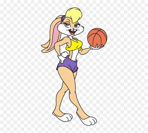 Lolabunny Lola Bunny Rabbit Basketball Ball Basket Lola Bunny