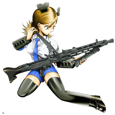現代機関銃の雄 MG3① 小銃少女 THE GUNGIRL