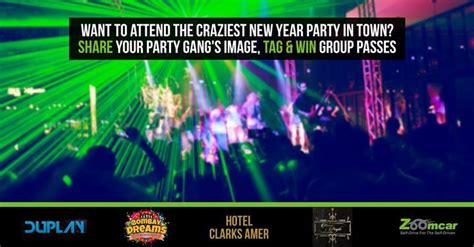 Want To Attend One Of The Craziest New Year Parties In Jaipur Share An Image Of Your Party