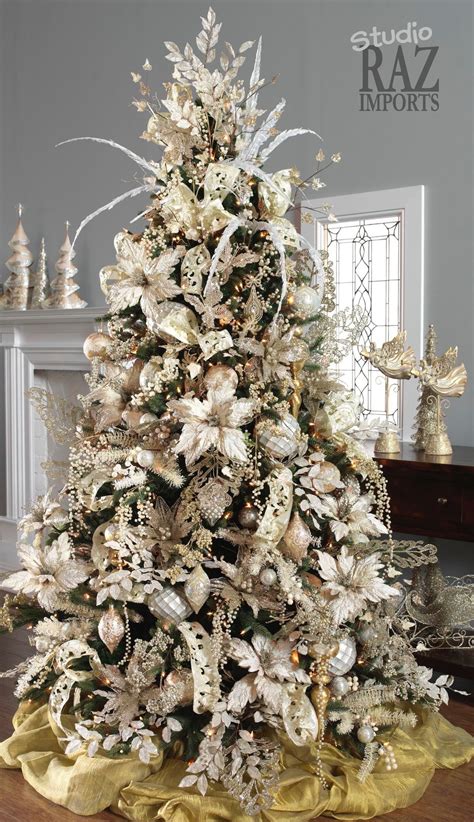2017 Raz Christmas Trees Elegant Christmas Trees Elegant Christmas