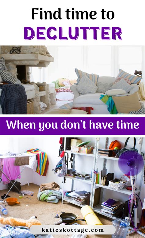Find Time To Declutter When You Dont Have The Time Decluttering