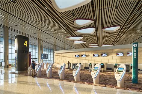 Terminal 4 Singapore Changi Airport Singapore Lichtvision Design