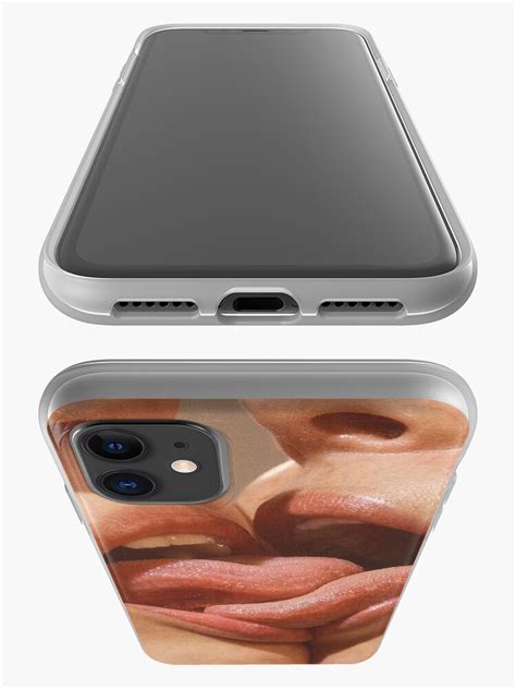 Lesbian Kiss Foreplay Iphone Case And Cover By Weirdandbizarre Redbubble