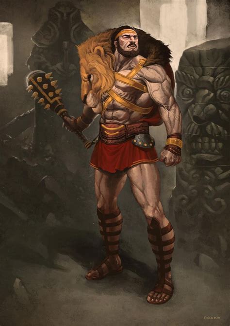 Heracles The Might Of Olympus By Ahmadhilmi On DeviantArt Greek