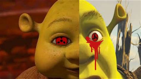 ¿que Hubiera Pasado Si Shrek Nacía En El Clan Uchiha Youtube