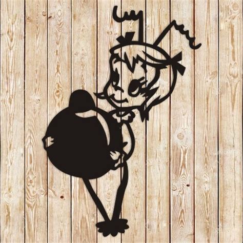 Cindy Lou Who Decor Vector Cutting File