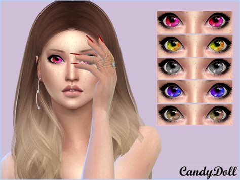 Candydoll Sparkle Eyes By Divadelic06 Sims 4 Eyes