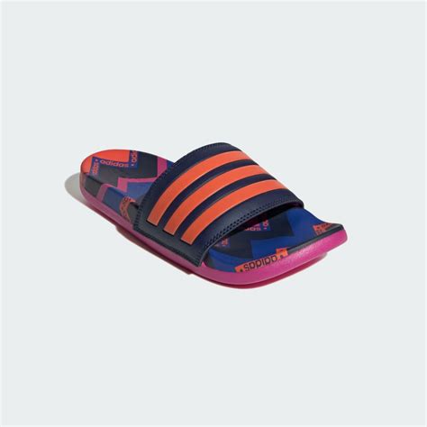 Adidas Adilette Comfort Sandals Blue Adidas Uae