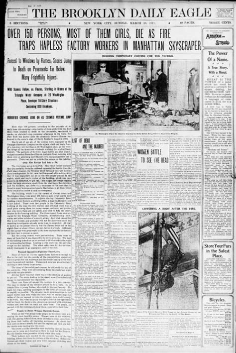 New York Newspaper Front Page With Early Details And Photos Of The