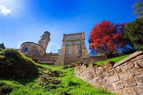Lowenburg Lion Castle In Bergpark At Early Spring Stock Image Colourbox