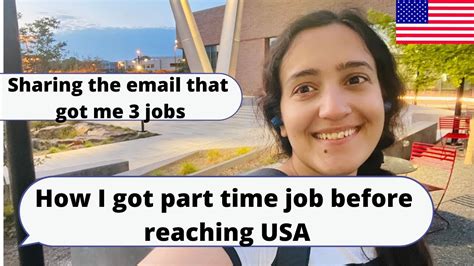 How I Got My 3 Part Time Jobs|Part Time Job Tips That Work| On Campus