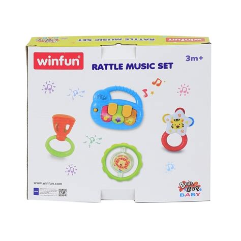 Rattle Music Set Keyboard 4 Stage Toy Winfat Industrial Company