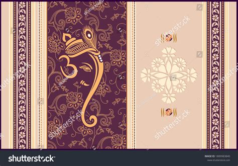 Indian Wedding Card Ganesh Images Stock Photos Vectors