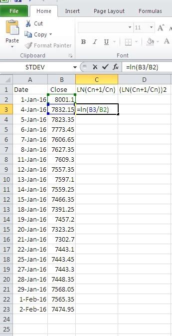 If you want to measure volatility for a longer period taking the daily returns then you can measure it but first, we shoud understand how the true range is calculated (the atr is just the average of that calculation). How is Daily & Historical volatility calculated? | A Guide ...