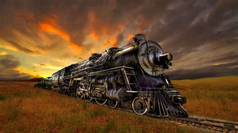 Beautiful Steam Train Art Wallpaper Cars Wallpaper Better
