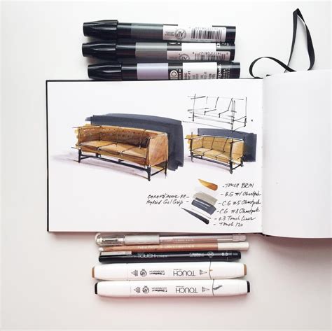 Sketching With Markers For Interior Designers Online School Of