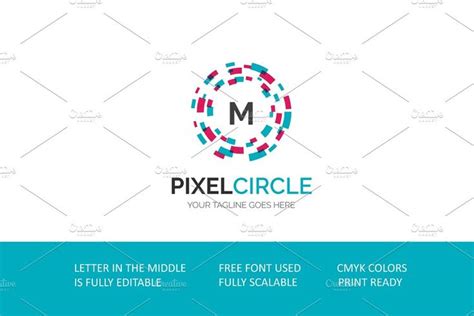 Cropping is much faster, since we are not uploading your images to our server. Pixel Circle V3 Logo #Circle#Pixel#Templates#Logo ...