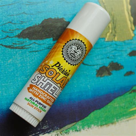 Vegan Sunblock Stick Solar Shield Sun Protection Sunscreen Natur