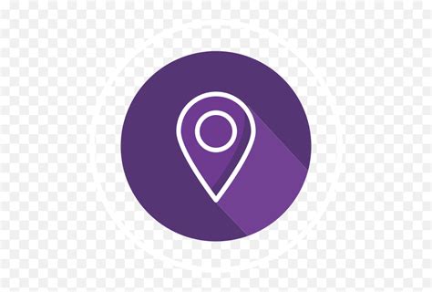 Download Our Locations Purple Location Icon Png Full Purple Location