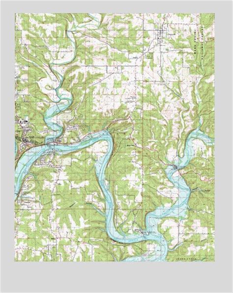 Forsyth Mo Topographic Map Topoquest