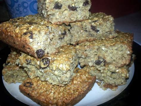 Chewy Oatmeal Raisin Bars Very Tasty And Turns Out Great If You